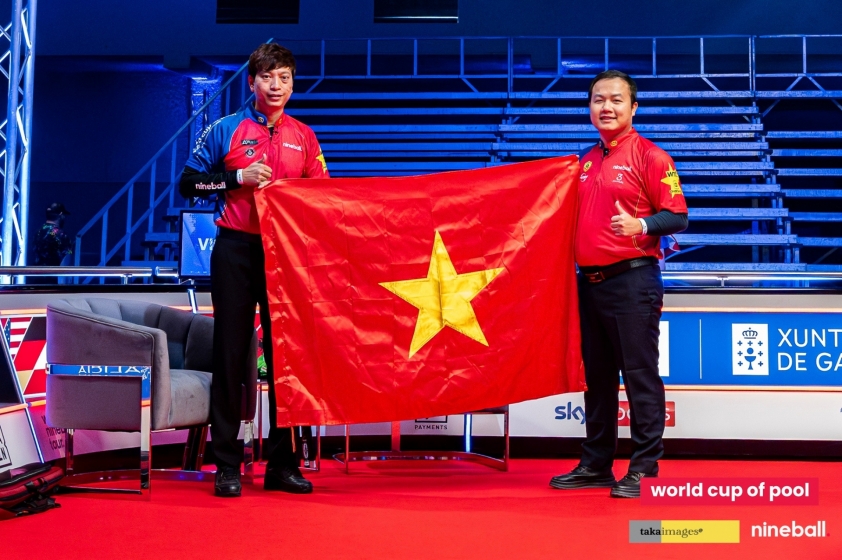 Hoàng Sao được NHM tin tưởng tham dự World Cup of Pool 2024 380816