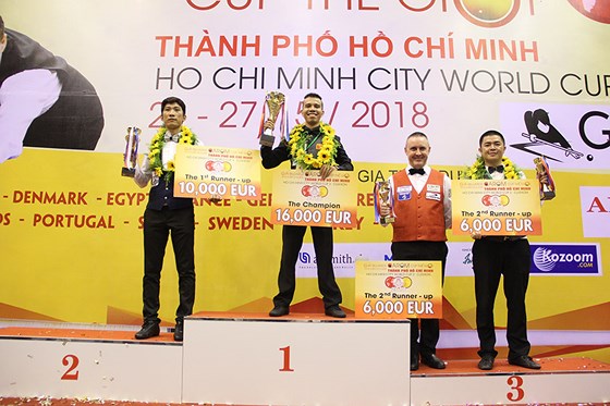 Đả bại tay cơ số 1 thế giới, Trần Quyết Chiến làm nên lịch sử cho carom 3 băng Việt Nam 393569