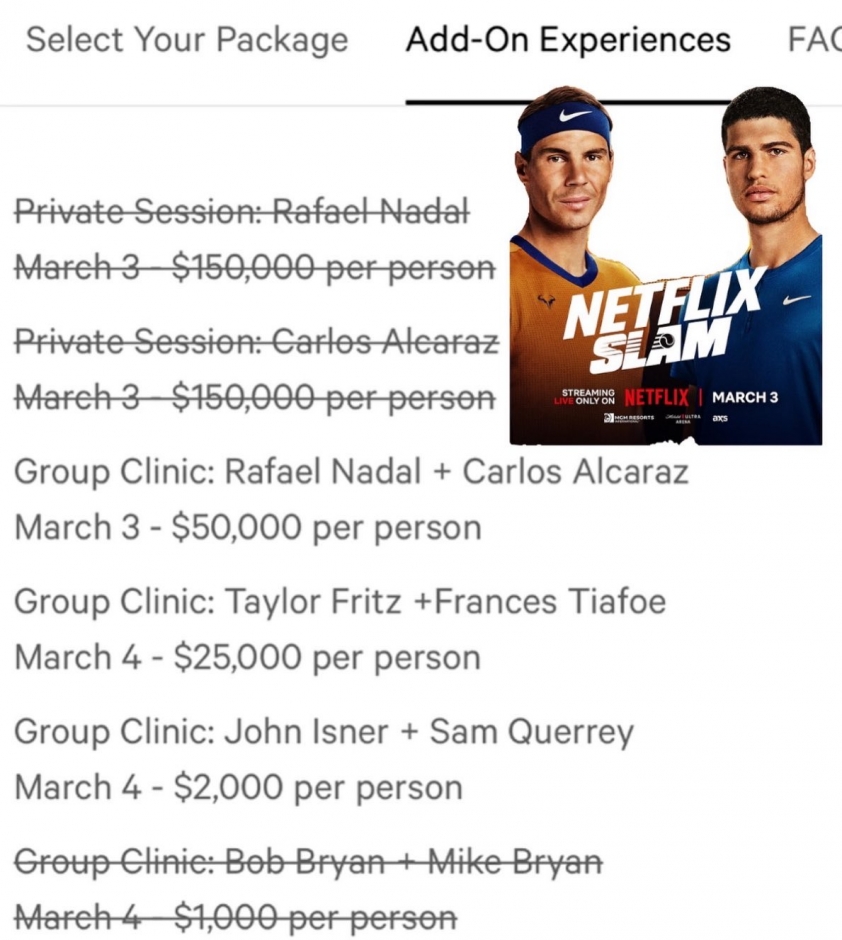 NHM phải bỏ ra hơn 3 tỉ rưỡi để được tập riêng với Rafael Nadal, Carlos Alcaraz 410327