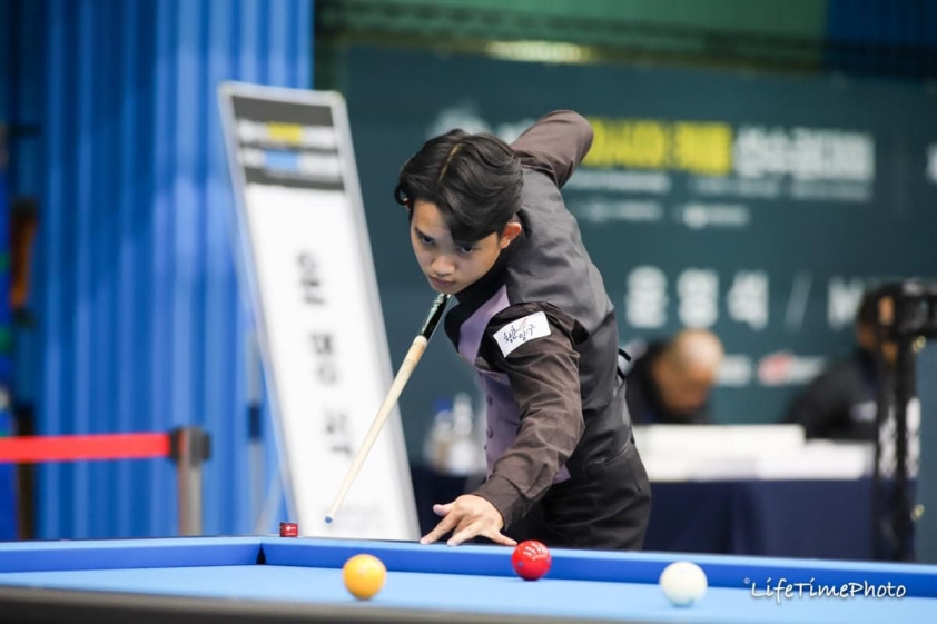 Thanh Lực và Hồng Thái vượt ải, cùng Quyết Chiến - Phương Vinh đấu vòng 1/16 World Cup carom 3 băng 2024 414229