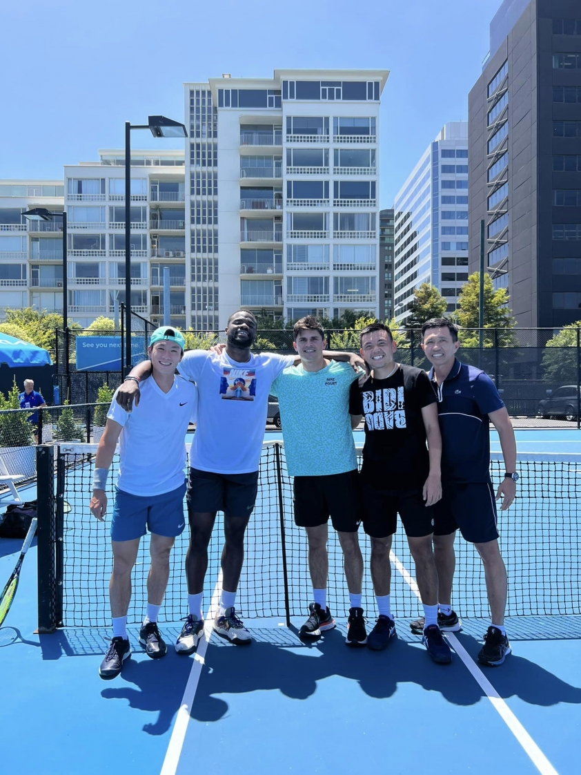 Hai đồng đội của Lý Hoàng Nam đụng độ nảy lửa ở Indian Wells 2024 416852