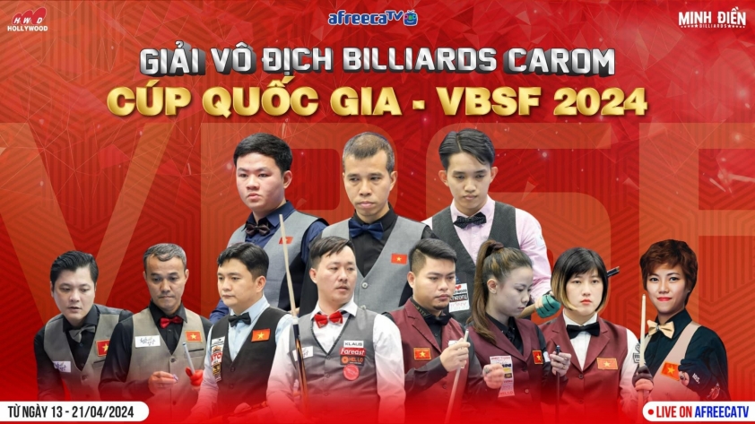 Hàng loạt cơ thủ hàng đầu Việt Nam tham dự vòng loại World Cup carom 3 băng 436053