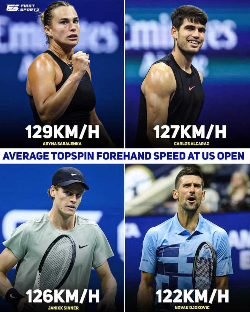 Sinner, Alcaraz, Djokovic 'dưới cơ' một tay vợt nữ ở US Open 2024 524448