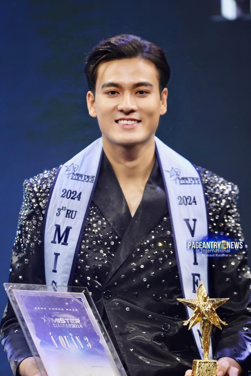 Nam thần bóng chuyền Nguyễn Phúc Lộc giành ngôi Á vương Mister Vietnam 2024 533634