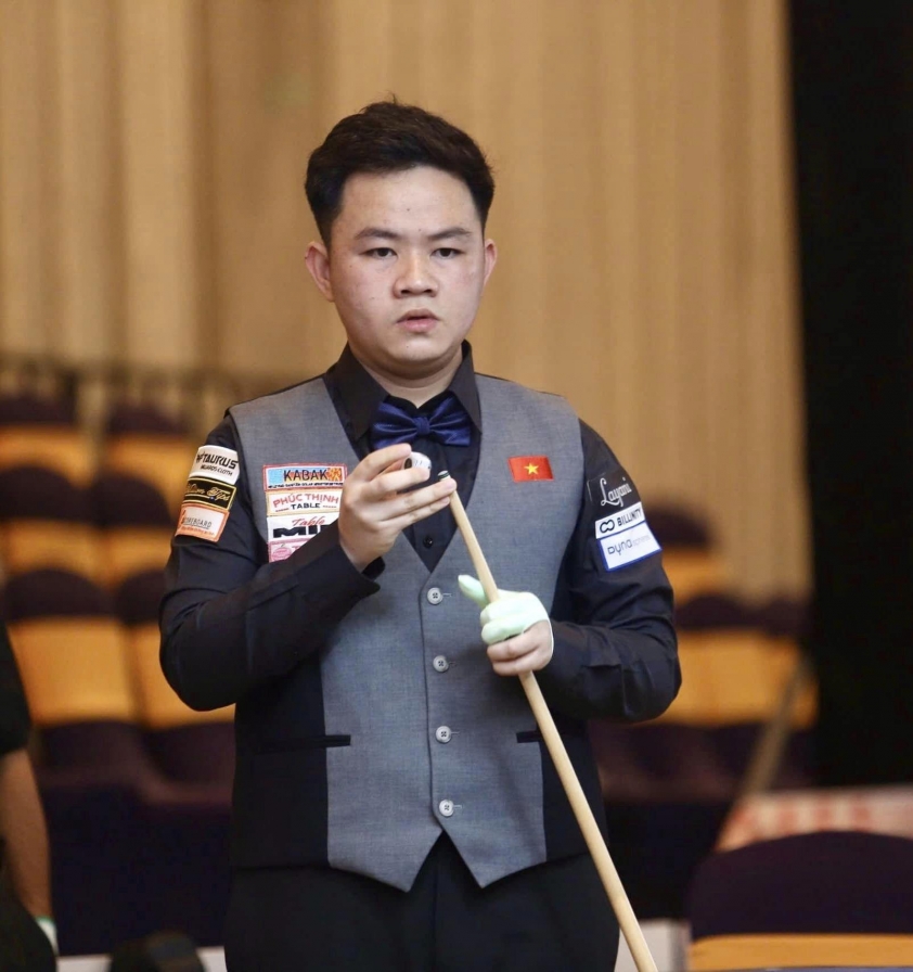 Đối thủ xuất thần, Bao Phương Vinh trở thành cựu vương giải carom 3 băng VĐTG 534506