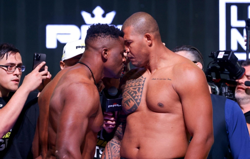 Ngannou 'nhẹ kí' hơn Ferreira trước ngày trở lại sàn MMA 544451