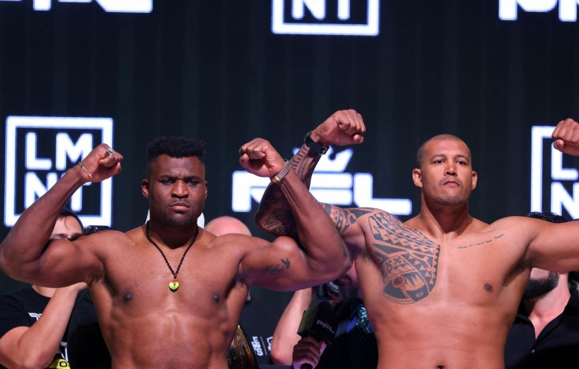Ngannou 'nhẹ kí' hơn Ferreira trước ngày trở lại sàn MMA 544454
