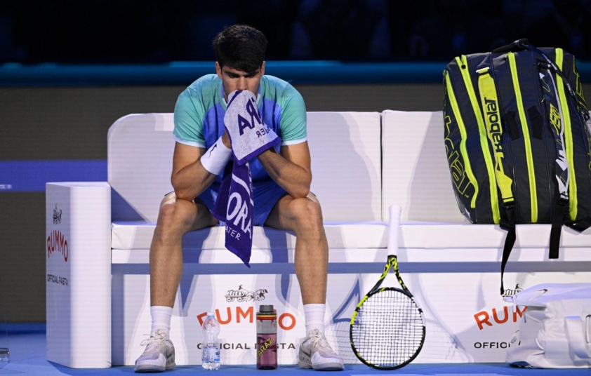 Đã rõ lí do Alcaraz thua thảm trận ra quân ATP Finals 2024 555503