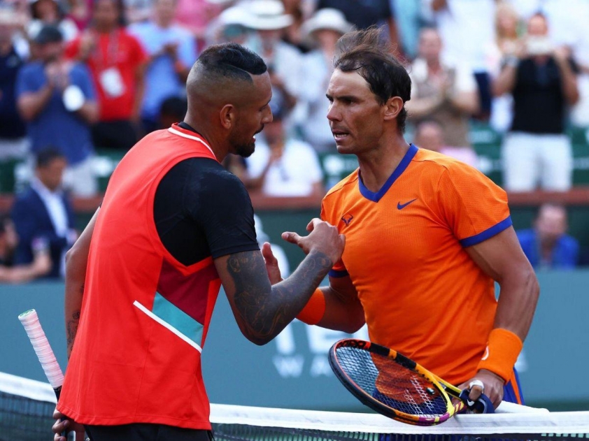 Nick Kyrgios thừa nhận từng không thể 'ngửi nổi' Rafael Nadal-574584
