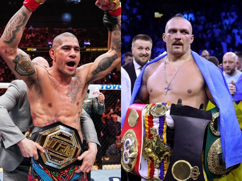 Alex Pereira muốn thượng đài với Oleksandr Usyk-588369