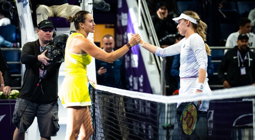 Aryna Sabalenka, Coco Gauff cùng nhau nếm trái đắng trận ra quân Qatar Open 592216