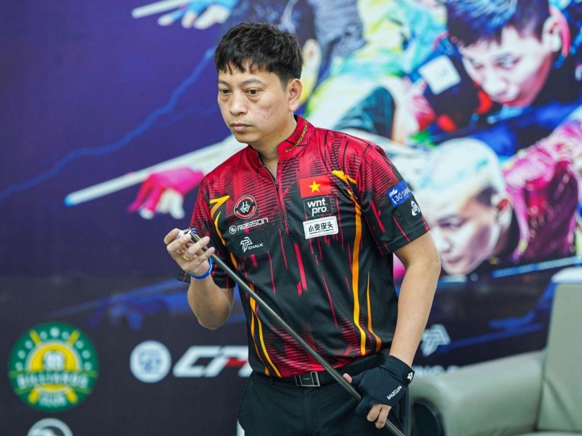 Dương Quốc Hoàng thẳng tiến vòng knock-out giải billiards danh giá châu Âu-604504