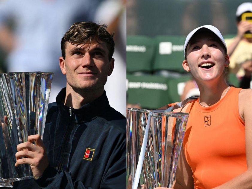 Jack Draper, Mirra Andreeva lần đầu đăng quang Indian Wells-605802
