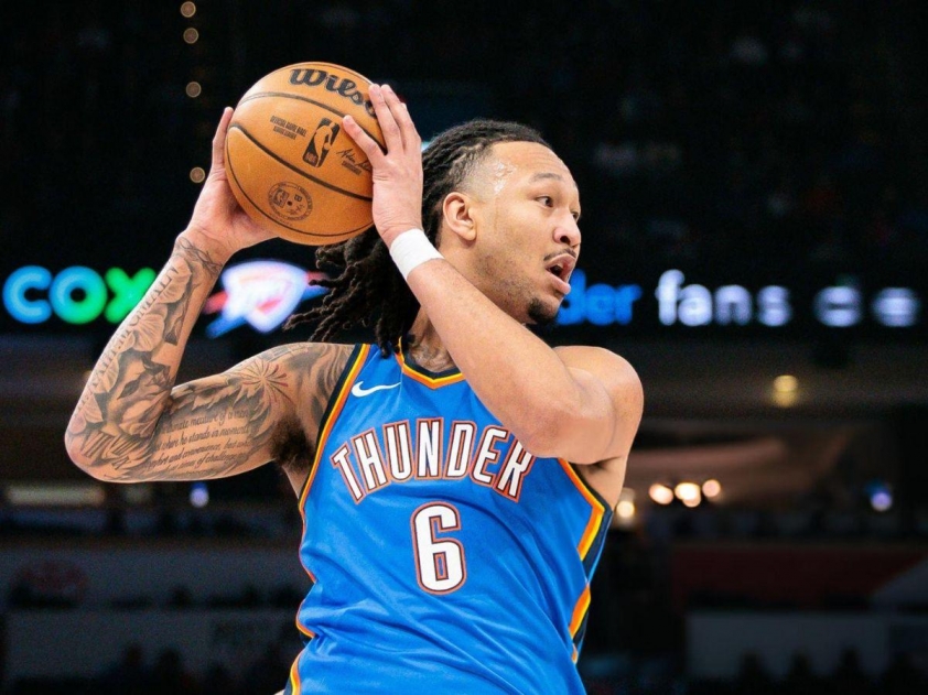 Cầu thủ gốc Việt Jaylin Williams có triple-double thứ 2 trong sự nghiệp NBA-607577