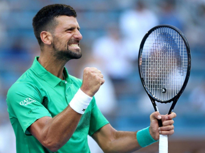 Lọt bán kết Miami Open 2025, Djokovic chính thức vượt mặt Federer-611757