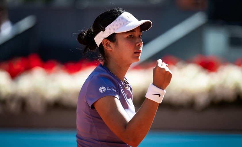 Niềm tự hào tennis Philippines suýt gây sốc trước Swiatek ở Madrid Open 2025 625596