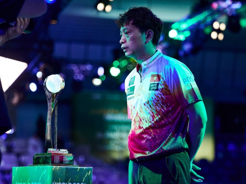Thua nghiệt ngã, Dương Quốc Hoàng dừng bước ở World Pool Championship 2025-672336