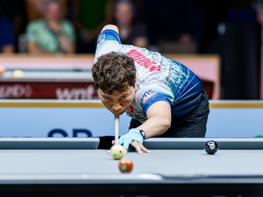 Dương Quốc Hoàng thẳng tiến vòng knock-out giải billiards danh giá ở Mỹ-679647