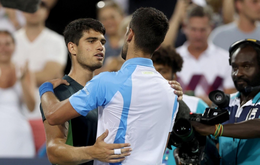 Alcaraz lọt nhánh đấu 'khó thở' ở US Open 2025-690404