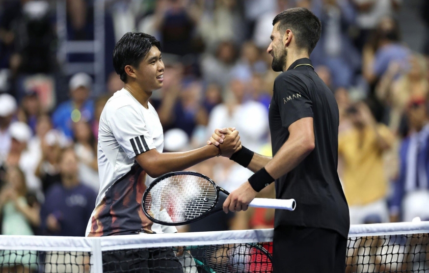 Hạ Learner Tien, Novak Djokovic lập thành tích ấn tượng ở US Open 2025-691429