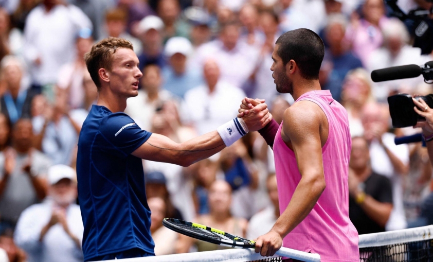 Alcaraz lại thắng dễ, lập thành tích cực 'khủng' ở US Open 2025 696570