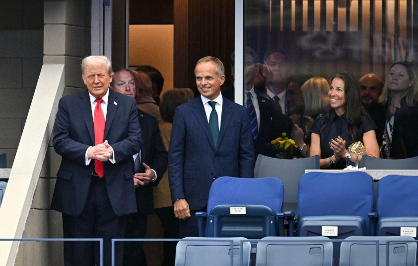 Tổng thống Mỹ cùng dàn sao 'khủng' dự khán chung kết US Open 2025 699921