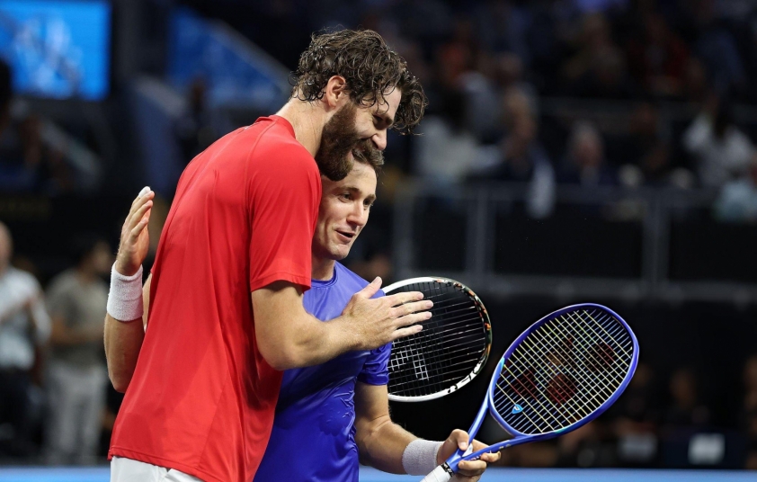 Ngôi sao 3 lần á quân Grand Slam mở điểm tại Laver Cup 2025 707752