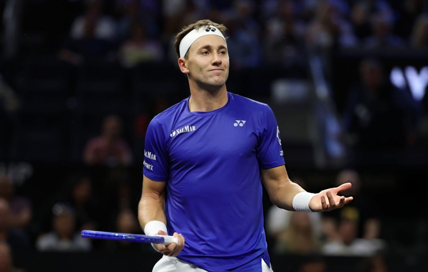 Ngôi sao 3 lần á quân Grand Slam mở điểm tại Laver Cup 2025-707750