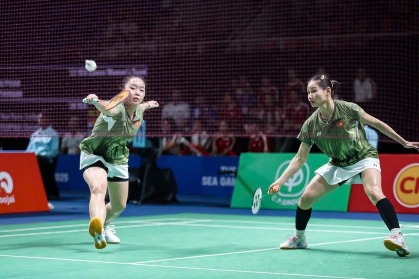 Trực tiếp cầu lông Việt Nam SEA Games 33: Niềm hi vọng Vũ Thị Trang 758989