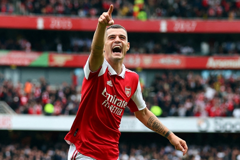 Granit Xhaka: Chàng tiền vệ thường xuyên bị chỉ trích sẽ để lại một khoảng trống không nhỏ ở tuyến giữa Arsenal 306211