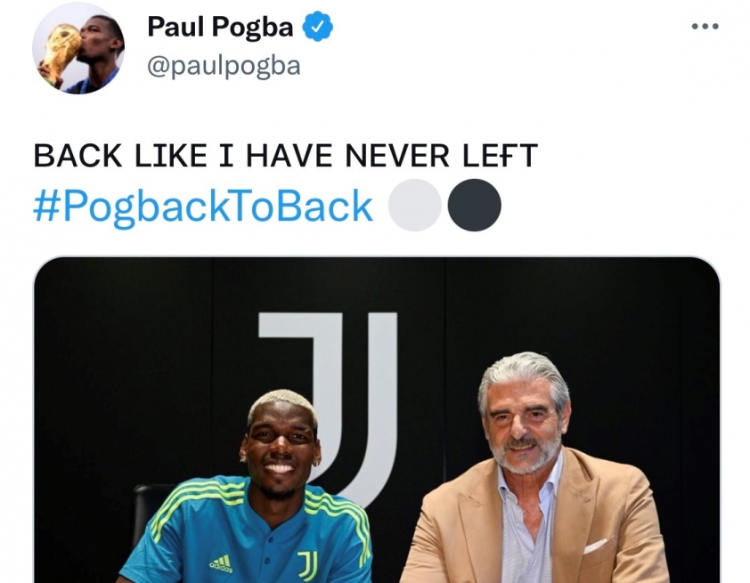Pogba có động thái đầu tiên sau khi rời MU: