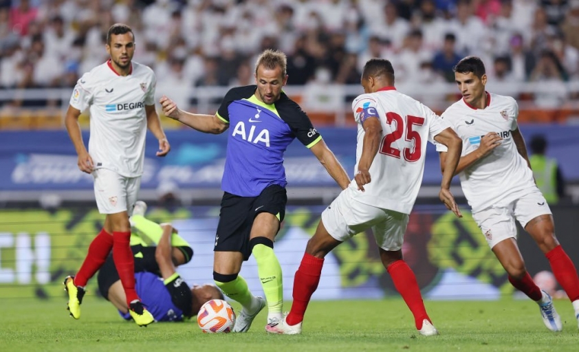 Nhưng tân binh của Tottenham vẫn chưa thể hiện được gì nhiều trong 2 trận giao hữu vừa qua . Ảnh: GETTY