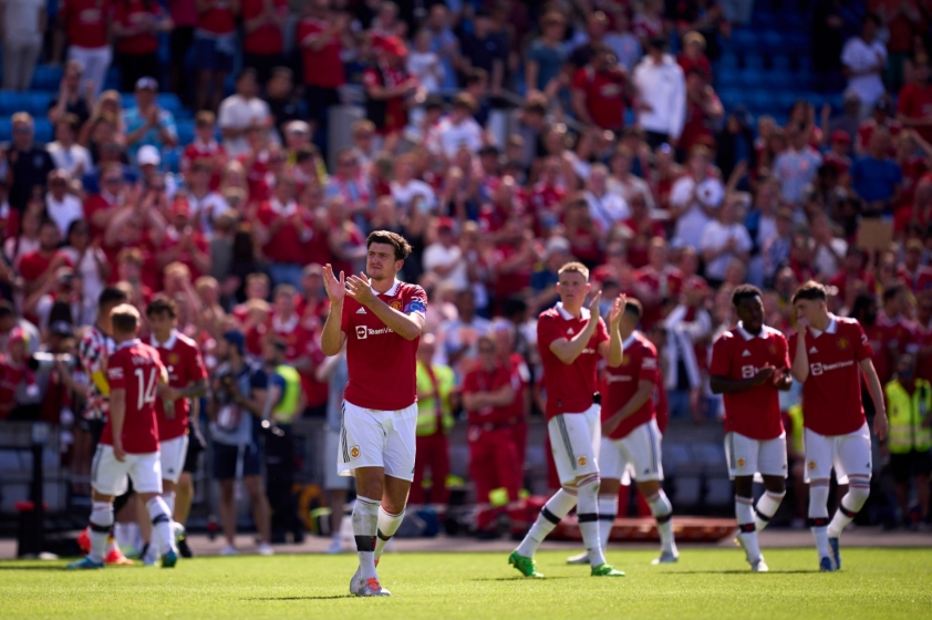 MU nhận trận thua đầu tiên dưới thời Ten Hag trước đối thủ khó chịu Atletico Madrid. Ảnh: GETTY