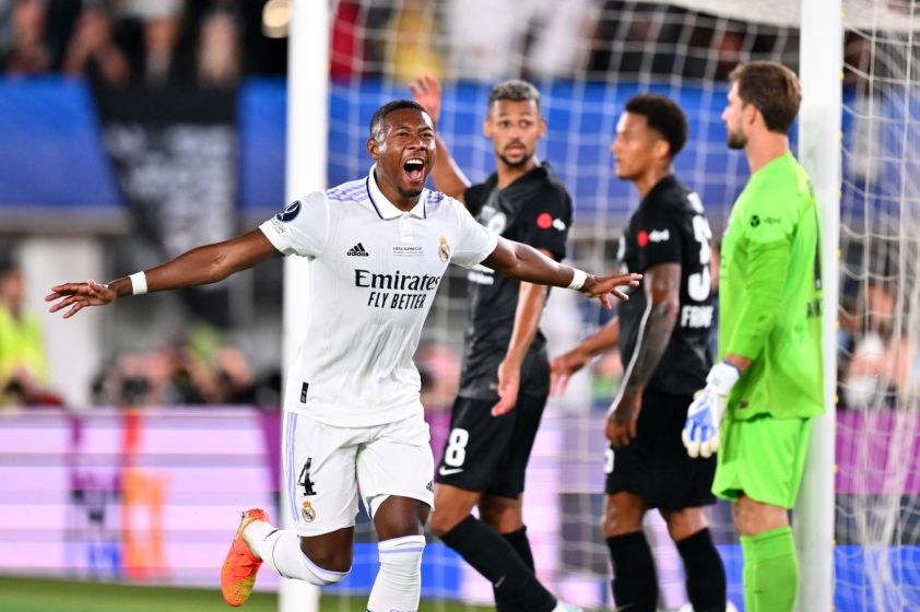 Real vươn lên dẫn trước nhờ công của trung vệ David Alaba