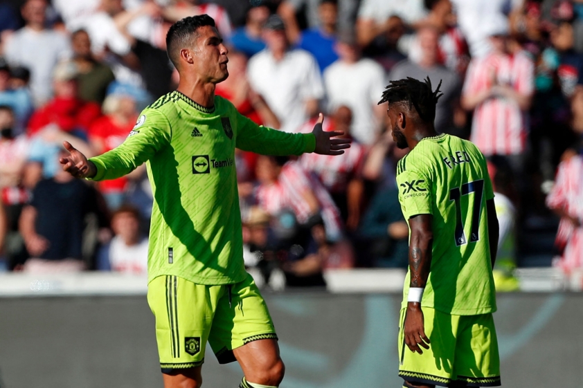 Ronaldo đã có một trận đấu nỗ lực nhưng không thể giúp Quỷ đỏ thoát khỏi trận thua muối mặt với tỷ số 0-4