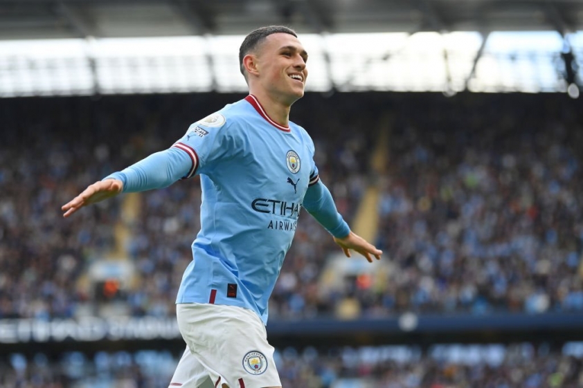 Đả bại MU, Phil Foden vượt luôn kỷ lục tồn tại 13 năm của Messi 196422