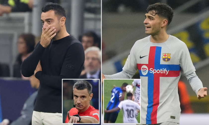 Barca nguy cơ xuống đá C2, Xavi 'nổi cơn lôi đình' với trọng tài 197540
