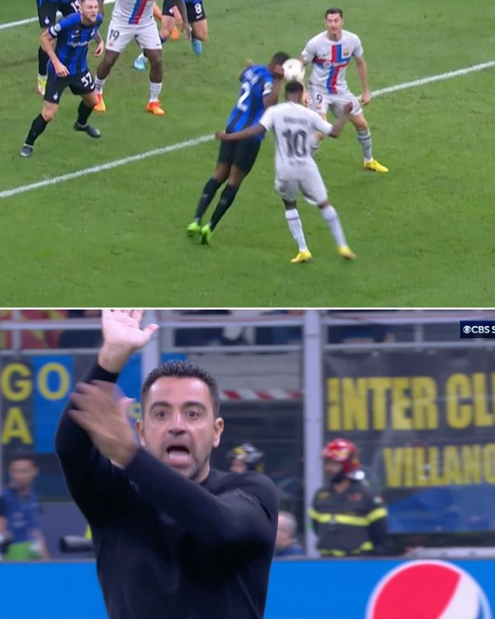 Barca nguy cơ xuống đá C2, Xavi 'nổi cơn lôi đình' với trọng tài 197543