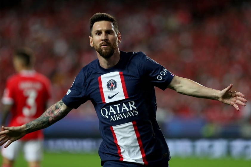 Messi rực sáng với pha cứa lòng ghi bàn điệu nghệ. Ảnh: GETTY