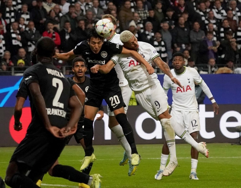 Tottenham sẽ hướng đến 3 điểm trong cuộc tiếp đón Frankfurt trên sân nhà. Ảnh: Getty