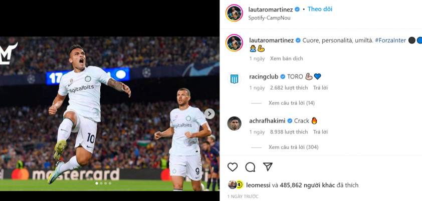 Messi 'xát muối vào vết thương' của Barca 202528