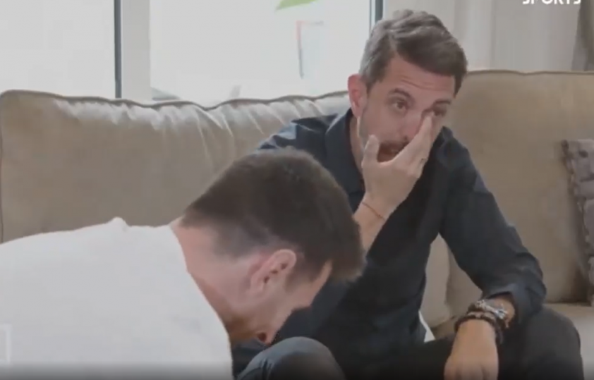 Messi hé lộ tin cực vui khiến phóng viên bật khóc nức nở 207880