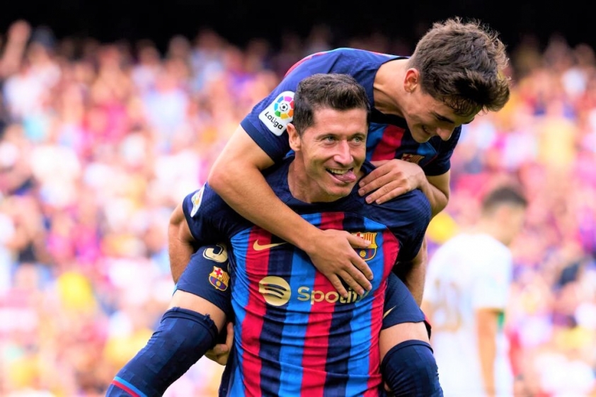 Barca sẽ hướng tới 3 điểm trước Almeria để tiếp tục bám đuổi vị trí đầu bảng với Real Madrid. Ảnh: GETTY