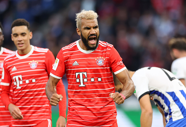 Choupo - Moting lập cú đúp trong vòng 1 phút. Ảnh: GETTY