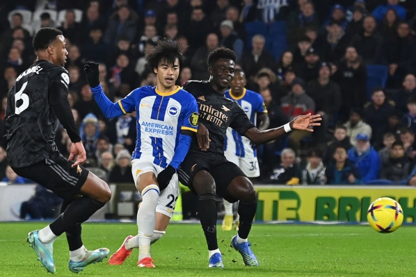 Hiệp 2 chứng kiến Brighton vùng lên mạnh mẽ. Ảnh: GETTY