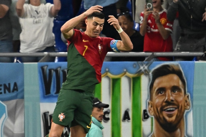 Cristiano Ronaldo rơi vào tình huống khó xử trong ngày ra mắt Al Nassr 239094