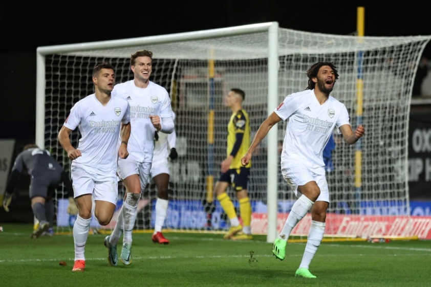 Trực tiếp Arsenal 1-0 Oxford: Elneny khai thông bế tắc-240788