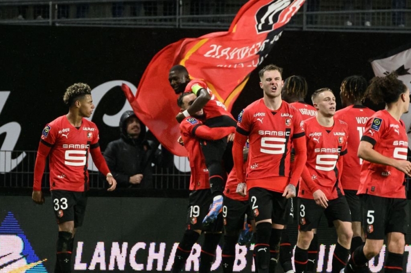 Rennes đã có ngày thi đấu quả cảm trước PSG. Ảnh: GETTY