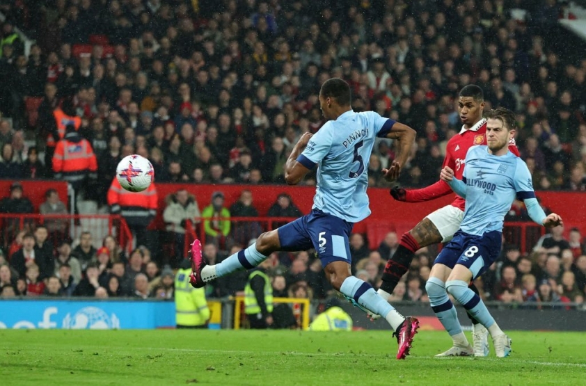Rashford rực sáng đem về chiến thắng cho MU. Ảnh: GETTY