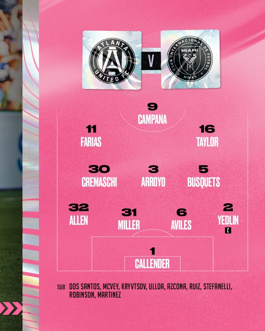 Trực tiếp Inter Miami vs Atlanta, 4h00 hôm nay 17/9 327988